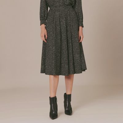 ＜MACKINTOSH LONDON L (Women/大きいサイズ)＞【Ｌ】ペイントドットプリントスカート（Ｇ７Ｓ０４２３３＿＿）