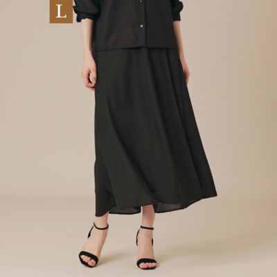 ＜MACKINTOSH LONDON L (Women/大きいサイズ)＞【Ｌ】ウォッシャブルウールビエラスカート（Ｇ７Ｓ０９６２４＿＿）