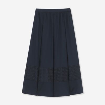 MACKINTOSH LONDON L (Women/大きいサイズ)/マッキントッシュ ロンドンＬ 【Ｌ】レースコンビスカート（Ｇ７Ｓ２１５７３＿＿）