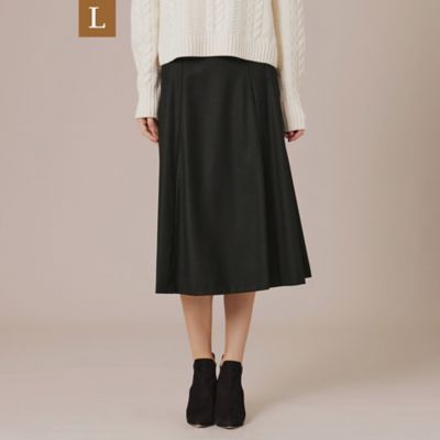 ＜MACKINTOSH LONDON L (Women/大きいサイズ)＞【Ｌ】ハイカウントフラノマーメイドフレアスカート（Ｇ７Ｓ７５２４９＿＿）