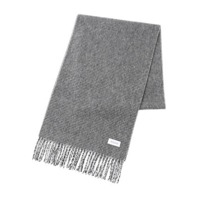 ウォッシャブルカシミヤ ブリティッシュチェックマフラー