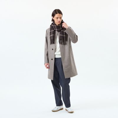 ウォッシャブルカシミヤ ブリティッシュチェックマフラー