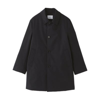 マッキントッシュ フィロソフィー ステンカラーコート ウール M ブラック MACKINTOSH PHILOSOPHY｜マッキントッシュ フィロソフィー