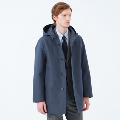 【送料無料】MACKINTOSH PHILOSOPHY (Men)/マッキントッシュ フィロソフィー 3層ブロードボンディング WELLINGTON HOOD short「ウェリントンフードショート」(H1C74608__) アオ27G コート・ジャケット【三越伊勢丹/公式】