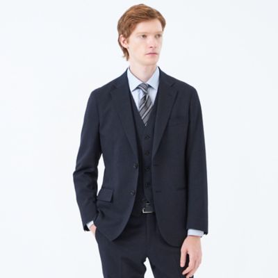 マッキントッシュフィロソフィー　トロッタージャケット　トラベル　M ネイビー トロッタージャケット #109 ストレッチピンヘッド/無地