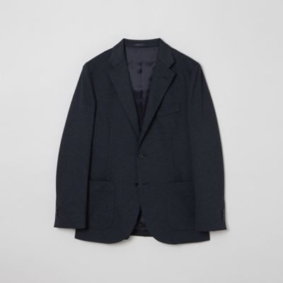 テーラードジャージー ジャケット メランジジャージー