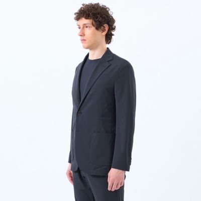 ドライフラットストレッチ イージージャケット ナイロントリコット