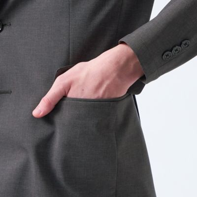 【ＷＥＢ＆一部店舗】強撚トロピカル　ジャケット（Ｈ１Ｅ６４５８４Ｌ＿）