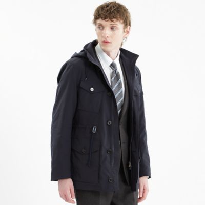 ＜MACKINTOSH PHILOSOPHY (Men)＞メモリータフタ　ミリタリーブルゾン（Ｈ１Ｆ３４２８８＿＿）