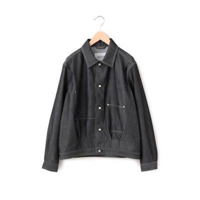 ポリエステルデニム　ワークジャケット（Ｈ１Ｆ６１１６１＿＿）