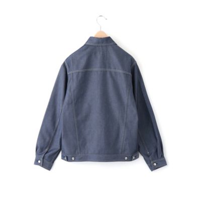 ポリエステルデニム　ワークジャケット（Ｈ１Ｆ６１１６１＿＿）