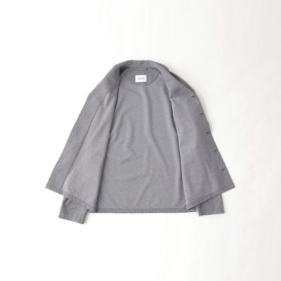 ストレッチミラノリブ　シャツカーディガン（Ｈ１Ｆ６６５１７＿＿）