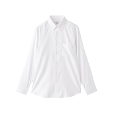 【SALE】MACKINTOSH PHILOSOPHY (Men)/マッキントッシュ フィロソフィー【WEB & 一部店舗限定】トロッター ボタンダウンシャツ 無地/ストライプ/ギンガム(H1M24629__) シロ01G トップス【三越伊勢丹/公式】