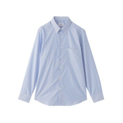 【SALE】MACKINTOSH PHILOSOPHY (Men)/マッキントッシュ フィロソフィー【WEB & 一部店舗限定】トロッター ボタンダウンシャツ 無地/ストライプ/ギンガム(H1M24629__) アオ25G トップス【三越伊勢丹/公式】