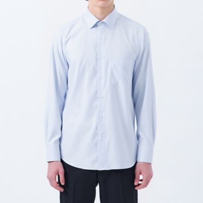 トロッター　セミワイドシャツ　オックス／ストライプ／チェック（Ｈ１Ｍ２５５４９＿＿）