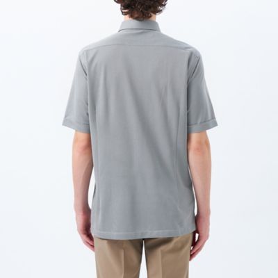 【ＷＥＢ＆一部店舗限定】トロッター　オックス／ストライプ　スクエアボタンダウン半袖シャツ（Ｈ１Ｍ５９５６５＿＿）