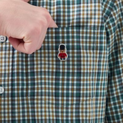 バッキンガムベア　半袖ボタンダウンシャツ　柄バリエーション（Ｈ１Ｍ７２５５４＿＿）