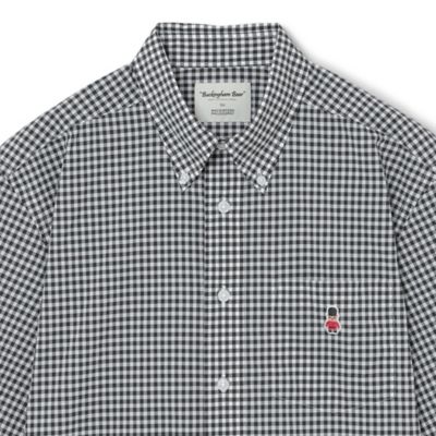 【ＷＥＢ＆一部店舗】バッキンガムベア　スクエアボタンダウンシャツ　ナイロンギンガム（Ｈ１Ｍ７２５８７＿＿）