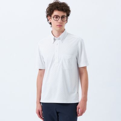MACKINTOSH PHILOSOPHY (Men)/マッキントッシュ フィロソフィー トロッター 鹿の子ジャージー プリント柄バリエーション ボタンダウンポロ(H1M77547__)