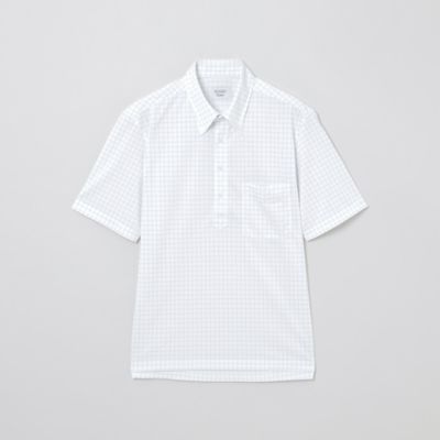 ＜MACKINTOSH PHILOSOPHY (Men)＞トロッター　鹿の子ジャージー　プリント柄バリエーション　ボタンダウンポロ（Ｈ１Ｍ７７５４７＿＿）
