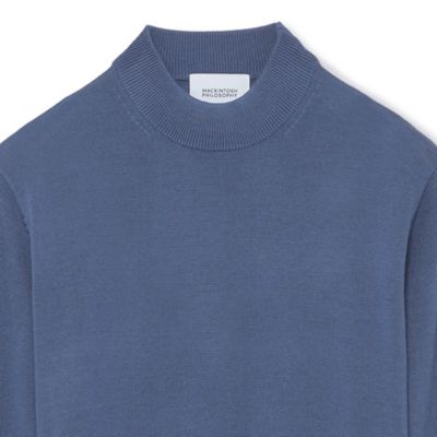 【ＷＥＢ＆一部店舗限定】ウール／アクリル天竺　モックネックプルオーバーニット（Ｈ１Ｎ１４４６９＿＿）