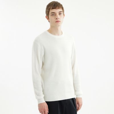 ＜MACKINTOSH PHILOSOPHY (Men)＞ミニワッフル　クルーネックニット（Ｈ１Ｎ１６２２２＿＿）