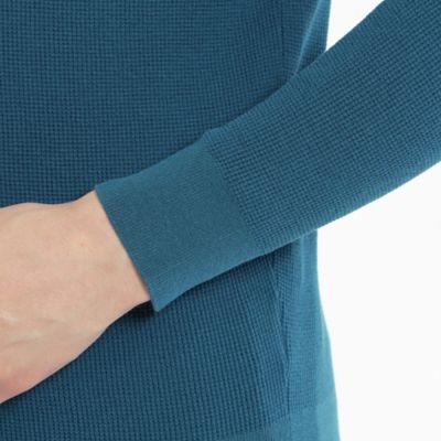 ミニワッフル　クルーネックニット（Ｈ１Ｎ１６４５７＿＿）