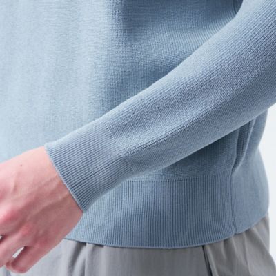 片畦プレーティング　クルーネックプルオーバーニット（Ｈ１Ｎ２６５３６＿＿）