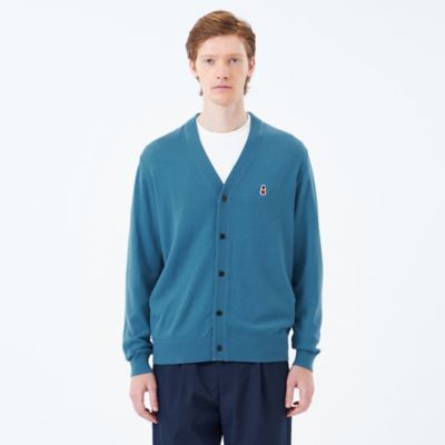 マッキンガム様 バッキンガムベア 綿ウール天竺 Vネックカーディガン