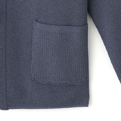 マッキントッシュフィロソフィー　トロッターニットジャケット セール】 トロッター ニットジャケット 変形タック編み （ニット
