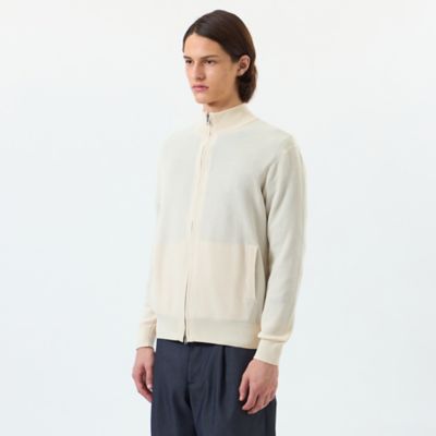 14G カノコ風ジャカード ドライバーズニット（H1N35659＿＿