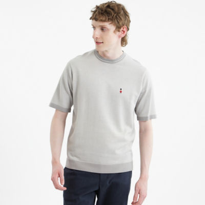 ＜MACKINTOSH PHILOSOPHY (Men)＞バッキンガムベア　メランジニットＴシャツ（Ｈ１Ｎ５３１６９＿＿）