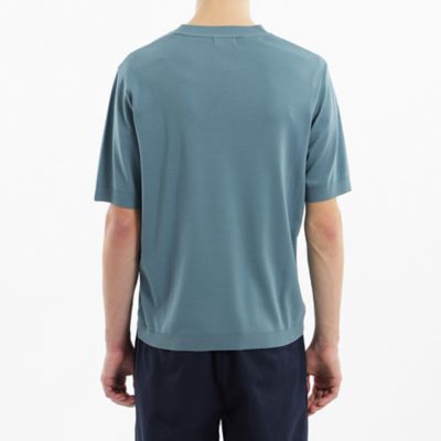 １８Ｇコットン天竺　クルーネックニットＴシャツ（Ｈ１Ｎ７２３５８＿＿）