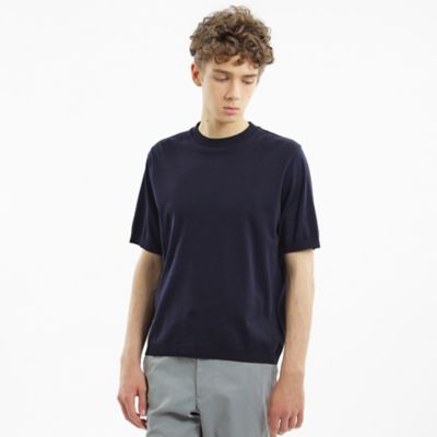 １８Ｇコットン天竺　クルーネックニットＴシャツ（Ｈ１Ｎ７２３５８＿＿）