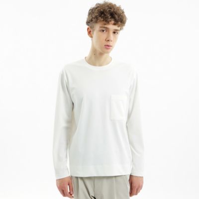 ＜MACKINTOSH PHILOSOPHY (Men)＞ドライフラットストレッチシリーズ　クルーネックロンＴ（Ｈ１Ｐ１９３６８＿＿）