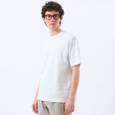 MACKINTOSH PHILOSOPHY (Men)/マッキントッシュ フィロソフィー ポップコーンシャドーボーダー クルーネックTシャツ(H1P41521__)