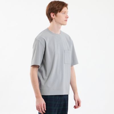 ハイテンショントリコット　クルーネック五分袖Ｔシャツ（Ｈ１Ｐ４６１６６＿＿）