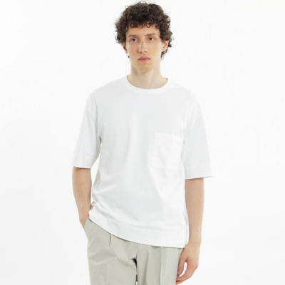 ＜MACKINTOSH PHILOSOPHY (Men)＞ＣＯＶＥＲＯＳＳ天竺　クルーネックＴシャツ（Ｈ１Ｐ４６３９４＿＿）