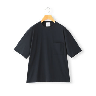 ハイストレッチトリコット クルーネック五分袖Ｔシャツ