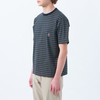 バッキンガムベア　ランダムボーダー　ワンポイントＴシャツ（Ｈ１Ｐ７１５２６＿＿）