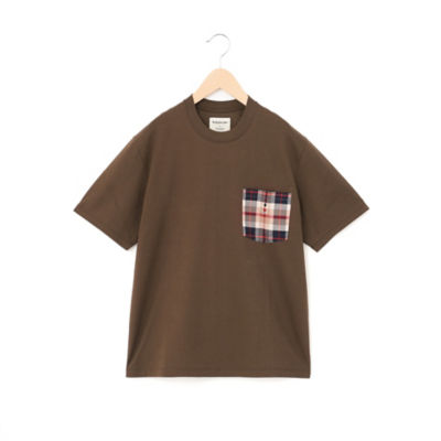 バッキンガムベア チェックポケット半袖Ｔシャツ