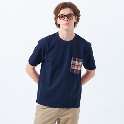【ＷＥＢ＆一部店舗限定】バッキンガムベア　ハイエアーカノコ　チェックポケット半袖Ｔシャツ（Ｈ１Ｐ７５５５５＿＿）