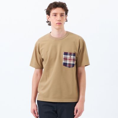 【ＷＥＢ＆一部店舗限定】バッキンガムベア　ハイエアーカノコ　チェックポケット半袖Ｔシャツ（Ｈ１Ｐ７５５５５＿＿）