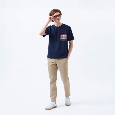 【ＷＥＢ＆一部店舗限定】バッキンガムベア　ハイエアーカノコ　チェックポケット半袖Ｔシャツ（Ｈ１Ｐ７５５５５＿＿）