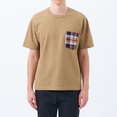 【ＷＥＢ＆一部店舗限定】バッキンガムベア　ハイエアーカノコ　チェックポケット半袖Ｔシャツ（Ｈ１Ｐ７５５５５＿＿）