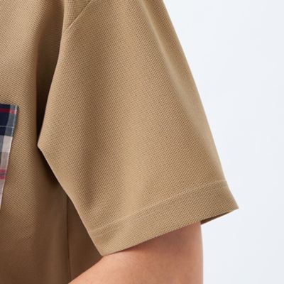 【ＷＥＢ＆一部店舗限定】バッキンガムベア　ハイエアーカノコ　チェックポケット半袖Ｔシャツ（Ｈ１Ｐ７５５５５＿＿）