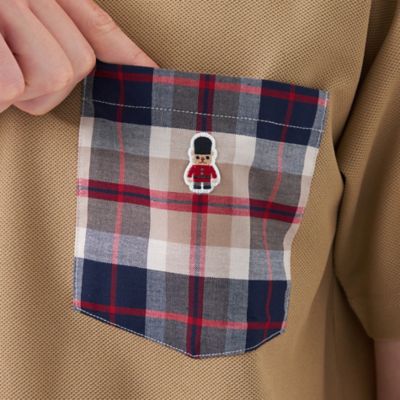 【ＷＥＢ＆一部店舗限定】バッキンガムベア　ハイエアーカノコ　チェックポケット半袖Ｔシャツ（Ｈ１Ｐ７５５５５＿＿）