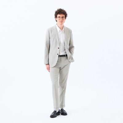 【新品タグ付】トロッター トラウザーズ　ネイビー　38 トロッタートラウザーズ #109 ストレッチピンヘッド/無地(パンツ