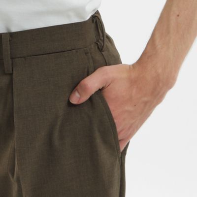 ポリエステルトロピカル　ワンタック　エラスティックパンツ（Ｈ１Ｒ６９３５９＿＿）