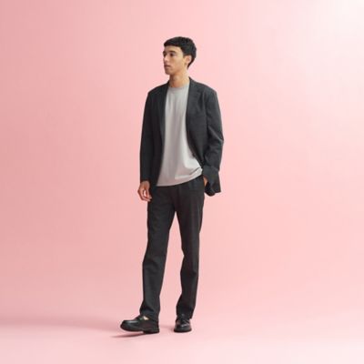 新品 MACKINTOSH PHILOSOPHY テーラードジャージー パンツ テーラードジャージー パンツ チドリ/バーズアイ(パンツ